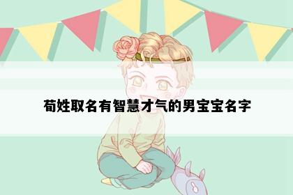 荀姓取名有智慧才气的男宝宝名字
