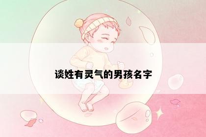 谈姓有灵气的男孩名字