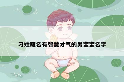 刁姓取名有智慧才气的男宝宝名字