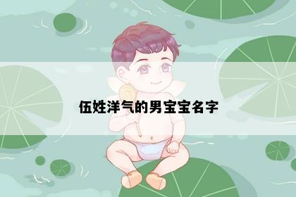 伍姓洋气的男宝宝名字